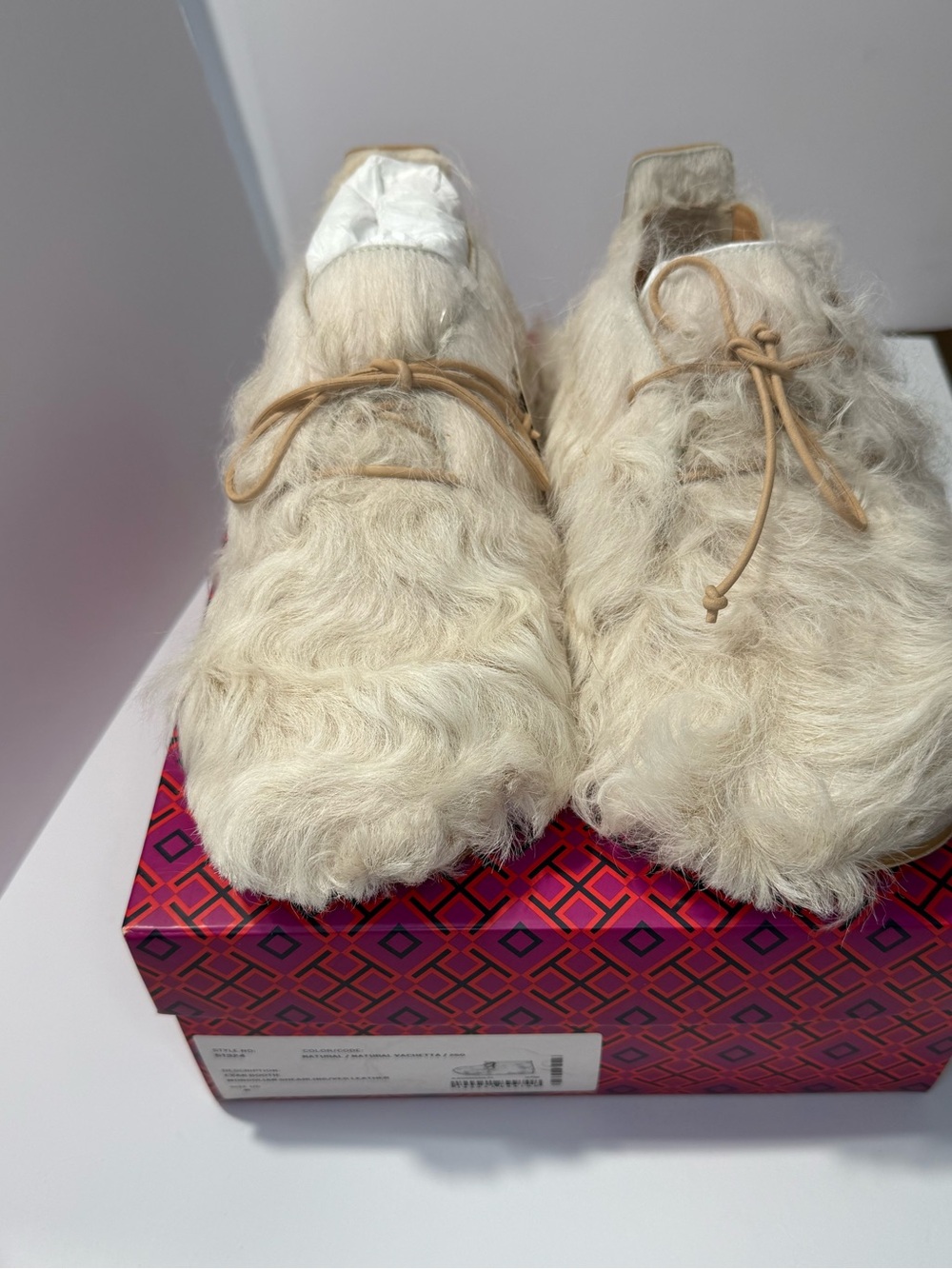 Tory Burch Evan Mongolian Shearling Bootie - Picture 2 of 4